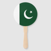 pakistanische Flagge Fächer (Vorderseite)