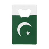 pakistanische Flagge Geldbeutel Flaschenöffner (Vorderseite)