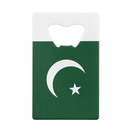 pakistanische Flagge Geldbeutel Flaschenöffner (Rückseite)