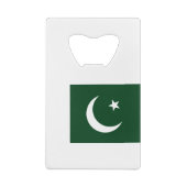 pakistanische Flagge Geldbeutel Flaschenöffner (Rückseite)