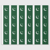 pakistanische Flagge Geschenkpapier (Flach)