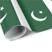 pakistanische Flagge Geschenkpapier (Rolleneckpunkt)