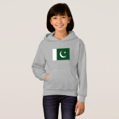 pakistanische Flagge Hoodie (Vorne ganz)