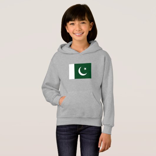 pakistanische Flagge Hoodie (Vorne ganz)