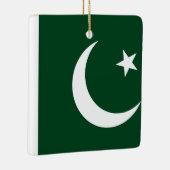 pakistanische Flagge Keramikornament (Rechts)