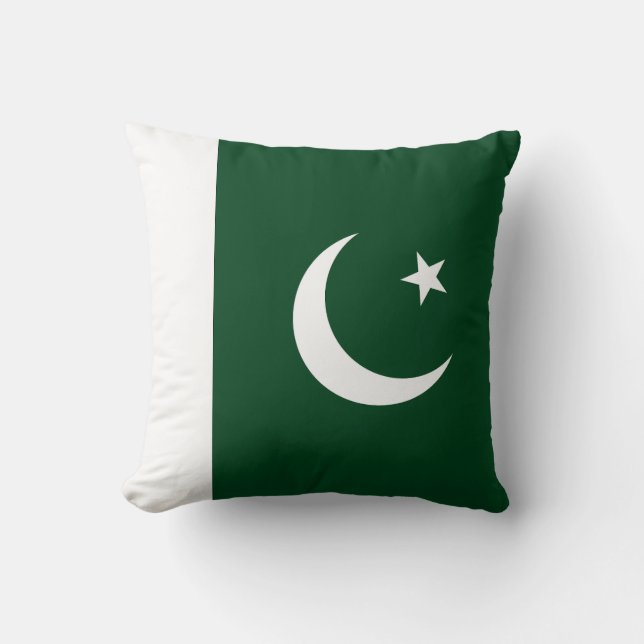 pakistanische Flagge Kissen (Vorderseite)