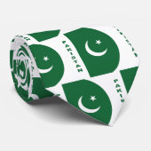 pakistanische Flagge Krawatte (Gerollt)