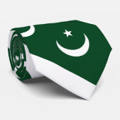 pakistanische Flagge Krawatte (Gerollt)