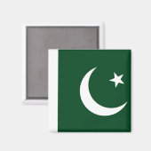 pakistanische Flagge Magnet (Vorderseite/Rückseite)