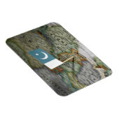 pakistanische Flagge Magnet (Rechte Seite)