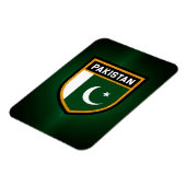 pakistanische Flagge Magnet (Linke Seite)