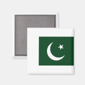 pakistanische Flagge Magnet (Vorderseite/Rückseite)