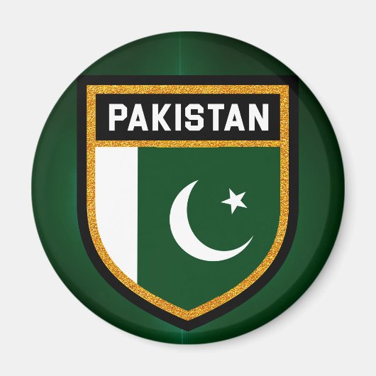 pakistanische Flagge Magnet (Vorne)