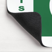 pakistanische Flagge Mousepad (Ecke)