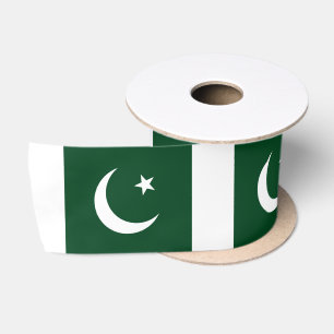 Pakistanische Flagge & Pakistan Reisen, Urlaub/Spo Satinband