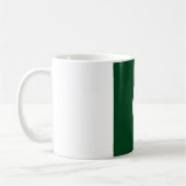 (Pakistanische) Flagge Pakistans Kaffeetasse (Links)
