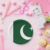 pakistanische Flagge Pappteller (Party)