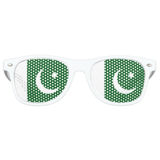 pakistanische Flagge Partybrille (Vorderseite)