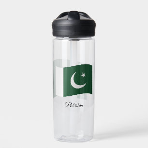 Pakistanische Flagge, Patriotisches Pakistan Trinkflasche