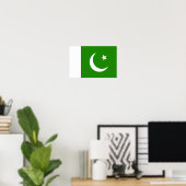 pakistanische Flagge Poster (Heimbüro)