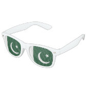 pakistanische Flagge Sonnenbrille (Schrägansicht)