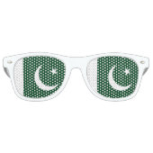 pakistanische Flagge Sonnenbrille (Vorderseite)