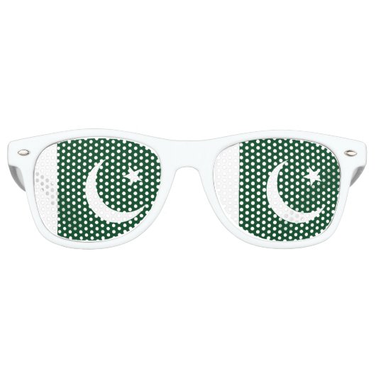 pakistanische Flagge Sonnenbrille (Vorderseite)
