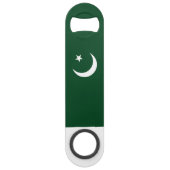 pakistanische Flagge Speed Flaschenöffner (Rückseite)