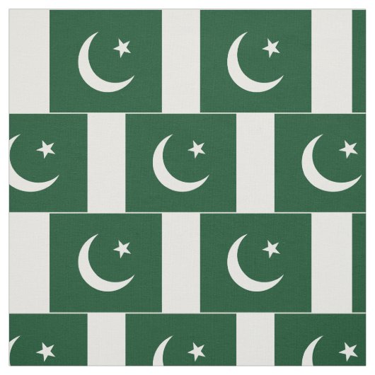 pakistanische Flagge Stoff (Muster)