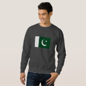 pakistanische Flagge Sweatshirt (Vorne ganz)