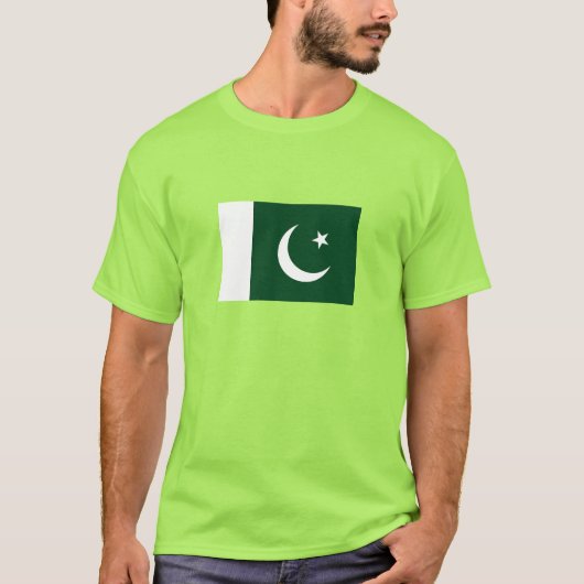 pakistanische Flagge T-Shirt (Vorderseite)