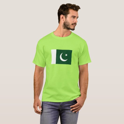 pakistanische Flagge T-Shirt (Vorne ganz)