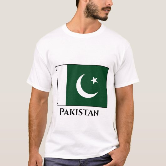 pakistanische Flagge T-Shirt (Vorderseite)