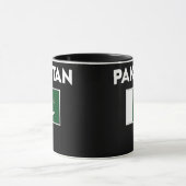 pakistanische Flagge Tasse (Zentrum)