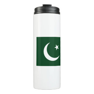pakistanische Flagge Thermosbecher