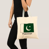 pakistanische Flagge Tragetasche (Vorderseite (Produkt))