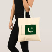 pakistanische Flagge Tragetasche (Vorderseite (Produkt))