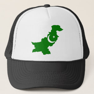 Pakistanische Karte Truckerkappe