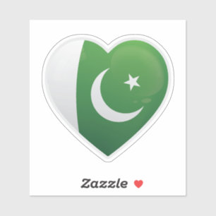 pakistanische Liebe Aufkleber