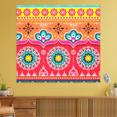 Pakistanische LKW Art: farbenfroh Leinwanddruck (Insitu (Wohnzimmer))