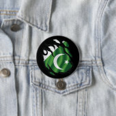 pakistanische Rippenflagge Button (Beispiel)