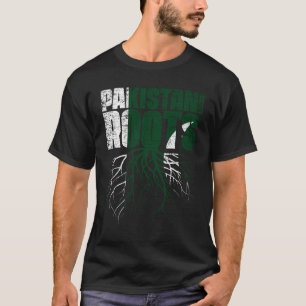 Pakistanische Wurzeln Pakistan Erbesflagge T-Shirt