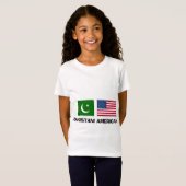 Pakistanischer Amerikaner T-Shirt (Vorne ganz)