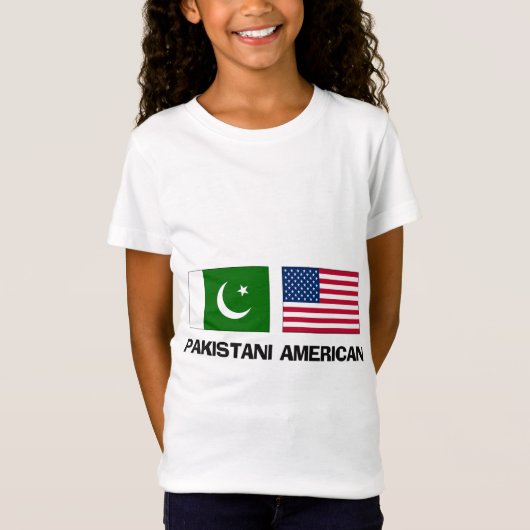 Pakistanischer Amerikaner T-Shirt (Vorderseite)