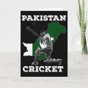 Pakistanischer Cricketspieler Männer Karte