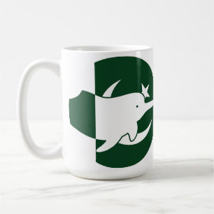 Pakistanischer Delphin Pakistanisches Nationales T Kaffeetasse