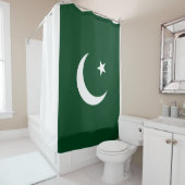 Pakistanischer Flaggenduschvorhang Duschvorhang (Beispiel)