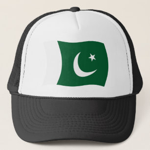 Pakistanischer Flaggenhut Truckerkappe