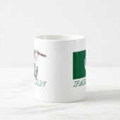 Pakistanischer Kricket-Spieler Kaffeetasse (Mittel)