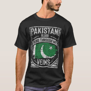 Pakistanisches Blut fließt durch meine Adern T-Shirt